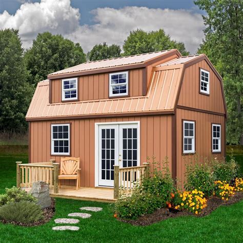 That's why Handy Home brings you the expansive and multi-functional Manhattan 12 ft. . Home depot shed house